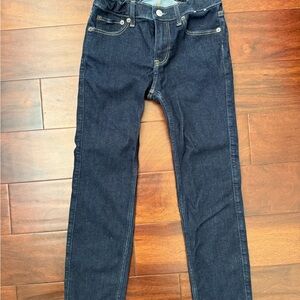 abercrombie kids Dark Indigo Straight Jeans